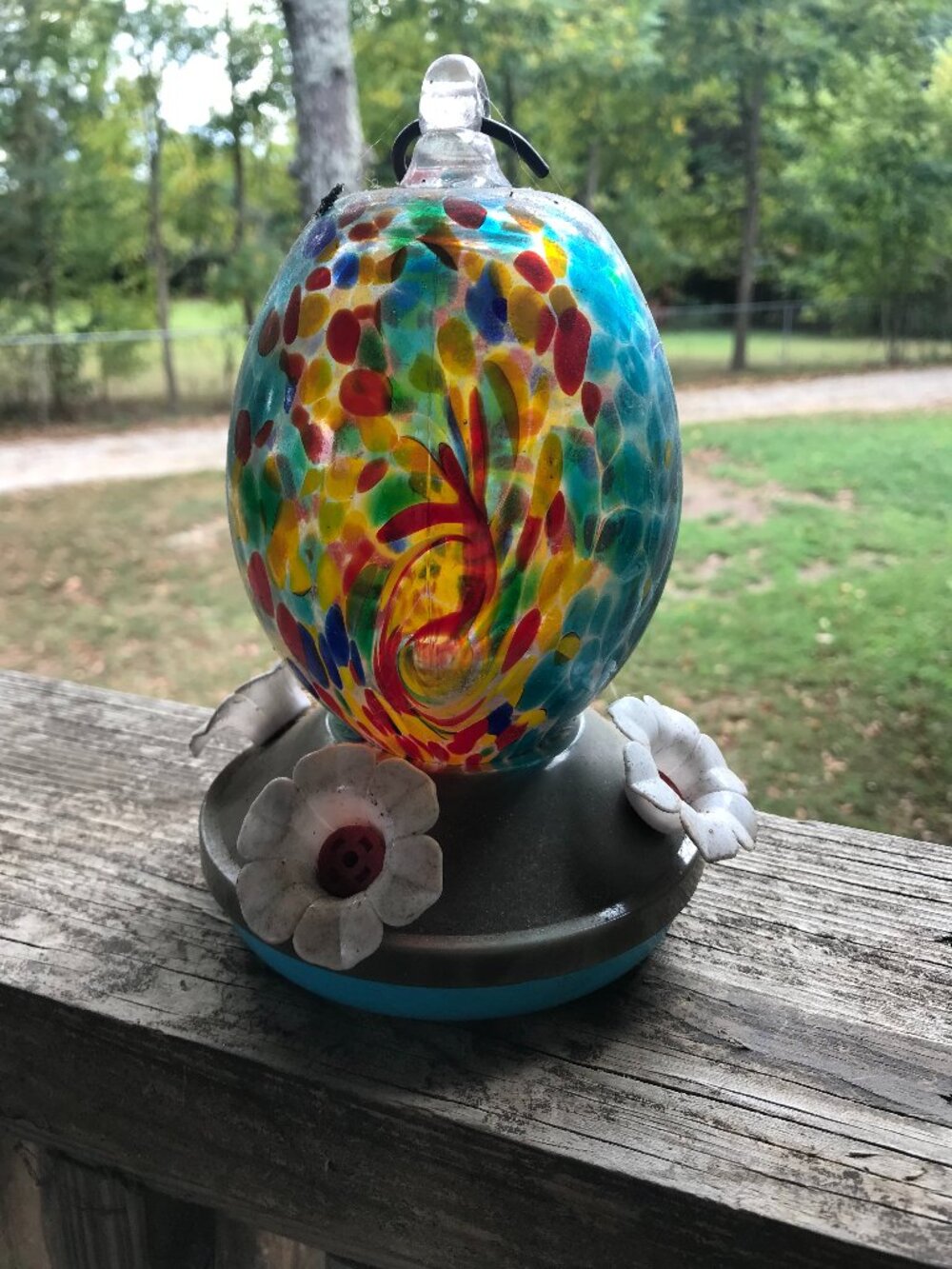 Hummingbird feeder